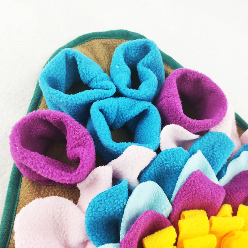 Sunflower Snuffle Mat | Interactive Boredom Buster for Dogs